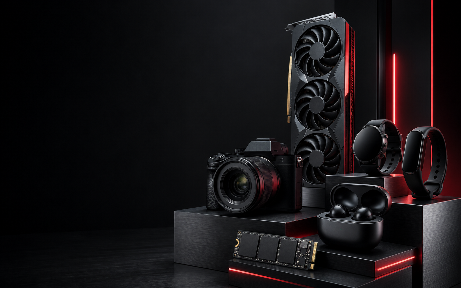 Premium storage, wearables, audio, graphics and imaging products